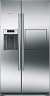 Siemens KA90GAI20 Side-by-Side / A+ / 177.0 cm Höhe / 432 kWh / Kühlteil / 163 Liter Gefrierteil / no-Frost-Technik gegen Eis- und Reifbildung / grau - 1