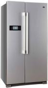 Haier HRF-628DF6 Side-by-Side / A+ / 179 cm Höhe / 449 kWh/Jahr / 380 L Kühlteil / 199 L Gefrierteil / Tür Display, einfache Einstellung, alles unter Kontrolle / edelstahllook - 1